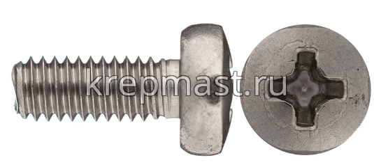 Винт 6х20 п/цил DIN 7985 нерж A2 Z