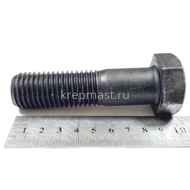 Болт 24х 90 кл.пр.10,9 черный н/р DIN 931