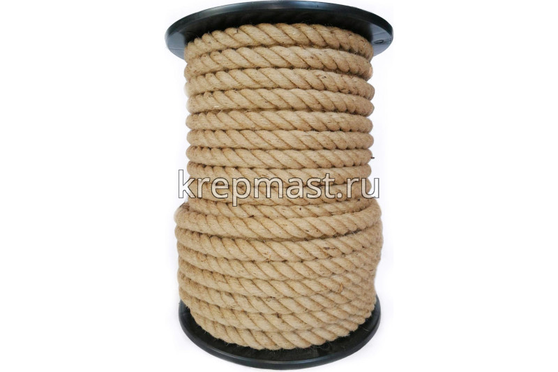 Веревка крученая джутовая 20мм (30м)