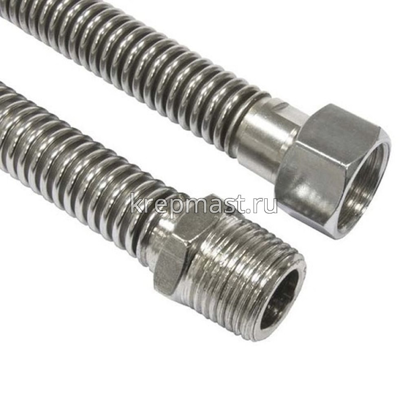 Подводка гибкая для газа 1/2 1,5м г/ш