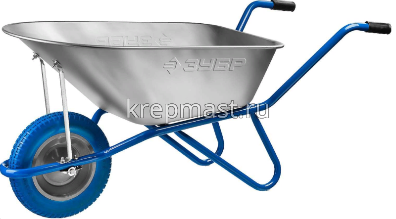 Тачка одноколесная ЗУБР садово-строительная 200кг,100л