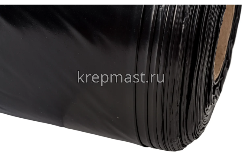 Пленка полиэтиленовая ЧЕРНАЯ 200мкм ширина 3м (100м)