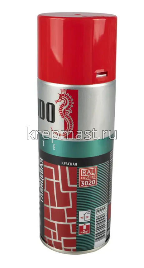 Эмаль аэр. универс. красная 520мл