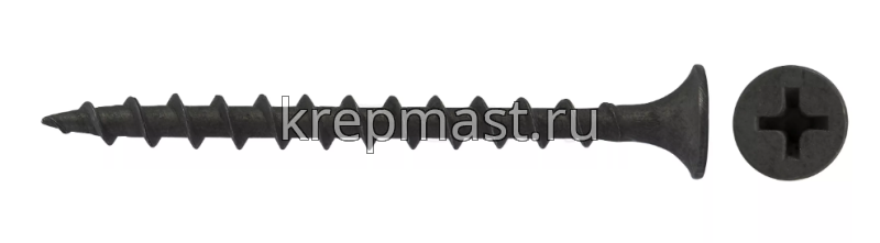 Саморез  гипсокартон -  ДЕРЕВО оксид  УСИЛЕННЫЕ 