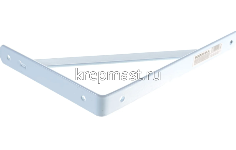 Уголок-кронштейн STAYER 400х280х30х4мм белый