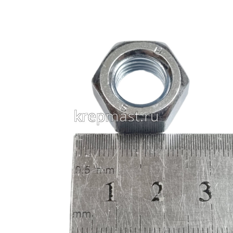 Гайка 6-гр. М 12 (1,5) МЕЛКАЯ резьба DIN 934