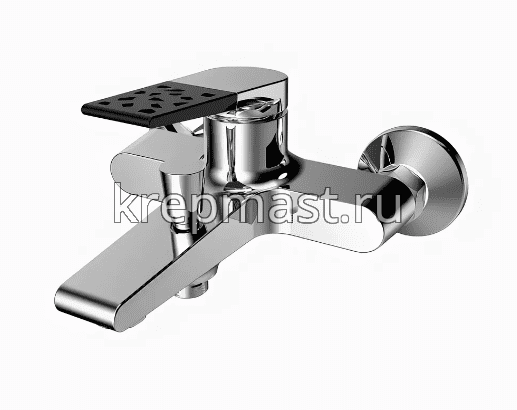 Смеситель д/ванны SL 121BL-009 с коротким литым изливом