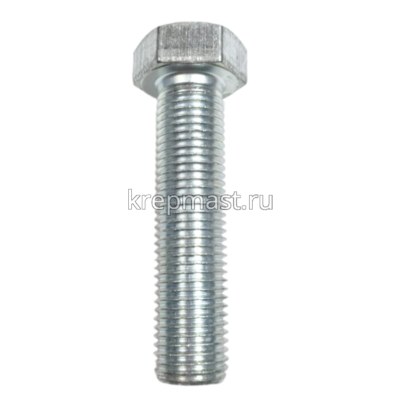 Болт 27х110 кл.пр.10,9 оцинк. п/р DIN 933