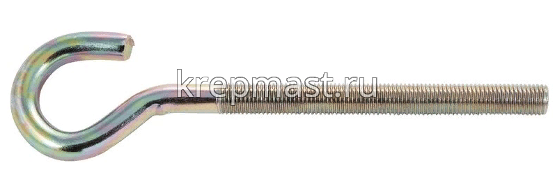Винт с крюком 12х250