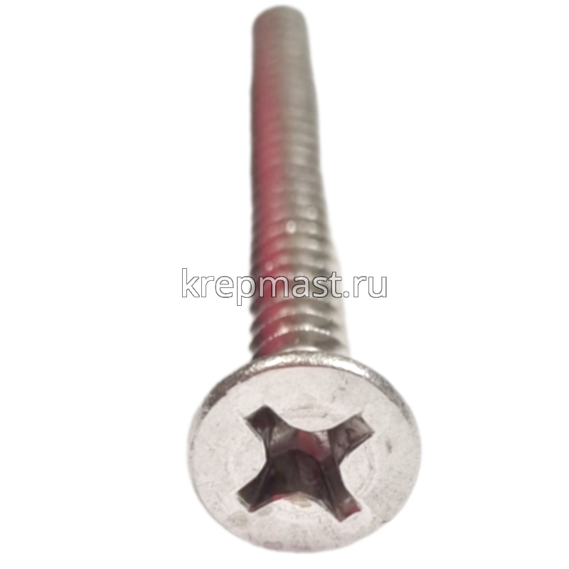 Саморезы потай гол. 5,5 х 60 DIN 7982 нерж А2