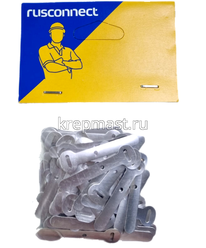 Хомут алюминиевый HAL 50/11 (по 100шт)