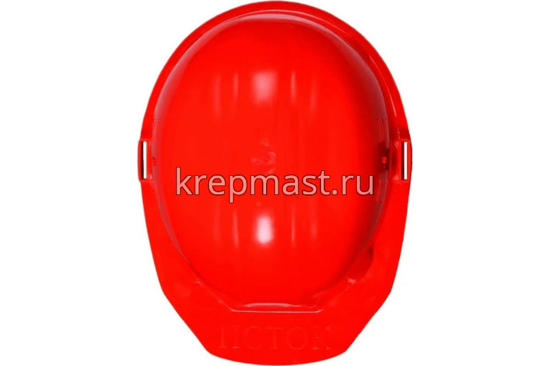 Каска строительная, оранжевая