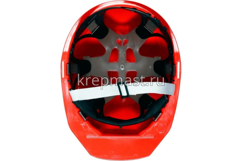 Каска строительная, оранжевая