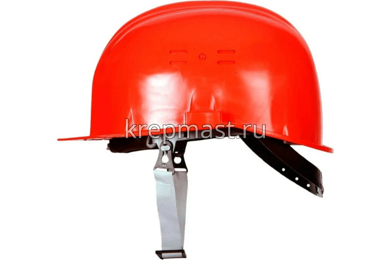 Каска строительная, оранжевая