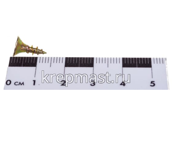 Шуруп универс. желтый цинк 4,0х12