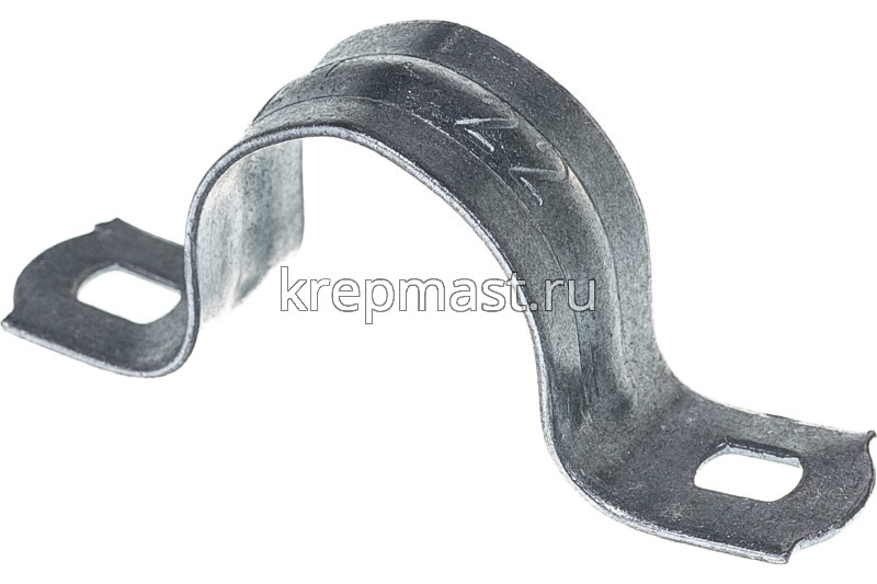 Скоба металлическая ДВУХЛАПКОВАЯ 21-22мм