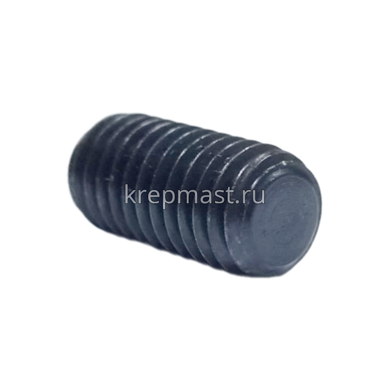 Винт уст. 8х16 12,9 DIN 913плоск.конц.вн/ш черн