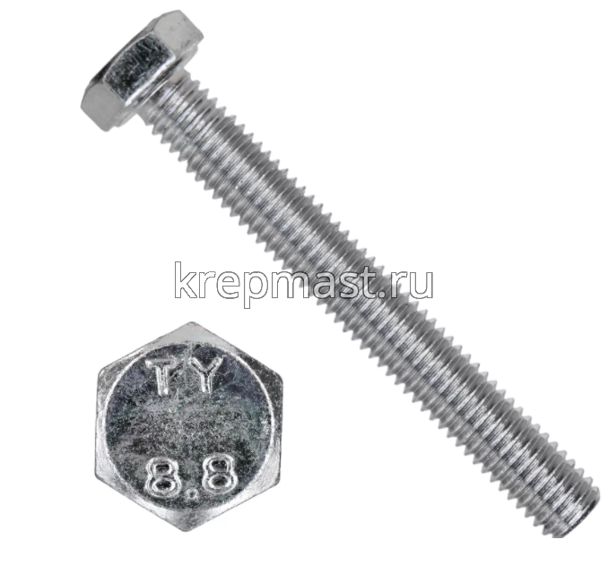 Болт 24х 50 кл.пр. 8,8 оц. п/р DIN 933