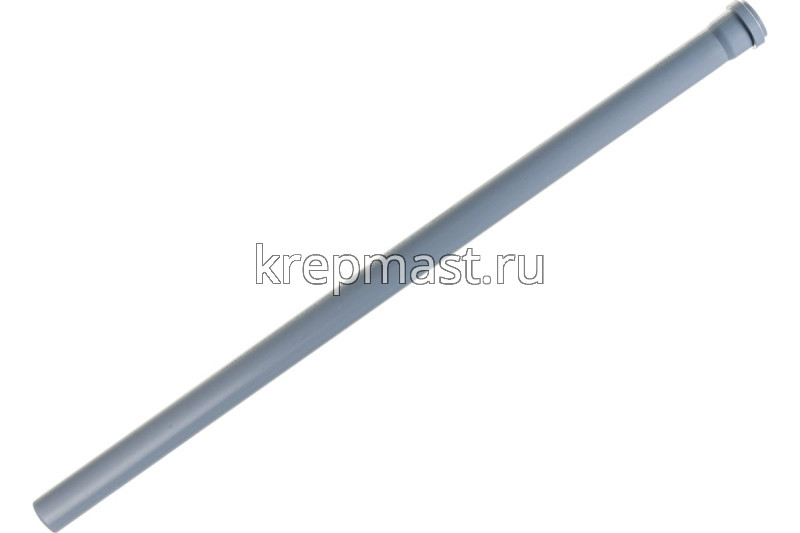 Труба с раструбом D 50*1,8 (1,0м) п/п