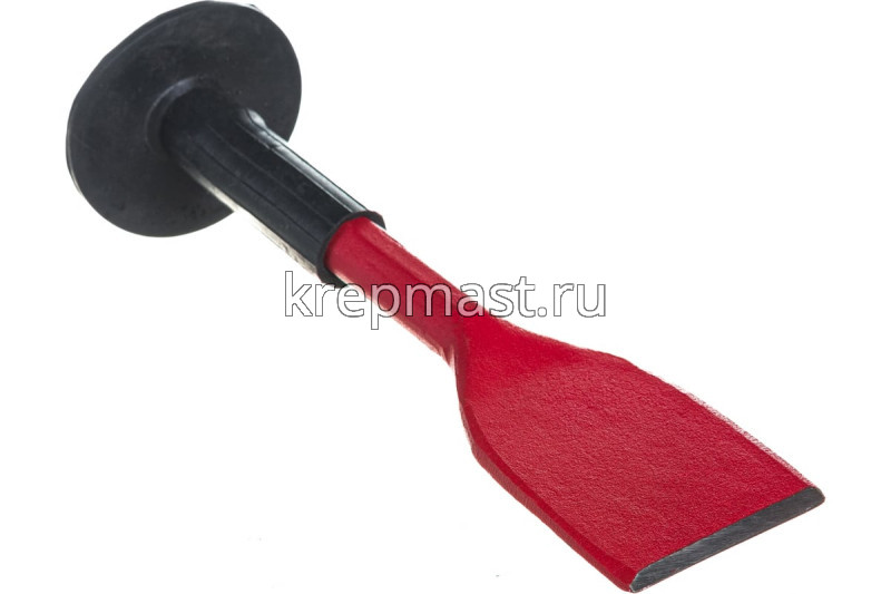 Зубило 230мм с резиновым протектором широкое